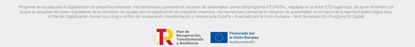 Kit Digital - Financiado por la Unión Europea